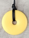 Teething Bling Pendant - Sunshine Yellow